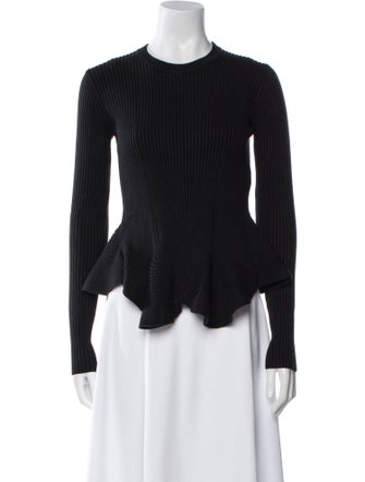 Proenza Schouler Silk Crew Neck Top