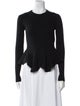 Proenza Schouler Silk Crew Neck Top