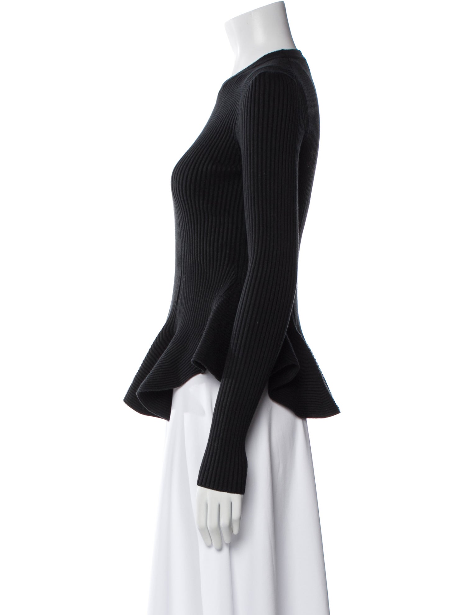 Proenza Schouler Silk Crew Neck Top