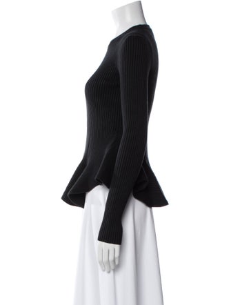 Proenza Schouler Silk Crew Neck Top