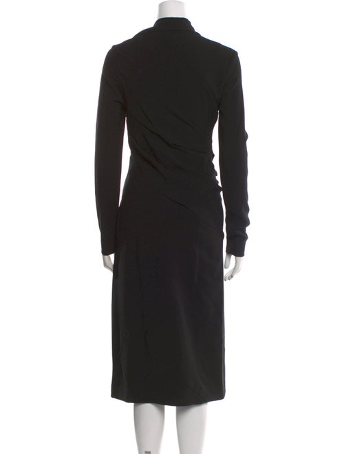 Proenza Schouler Mock Neck Midi Length Dress