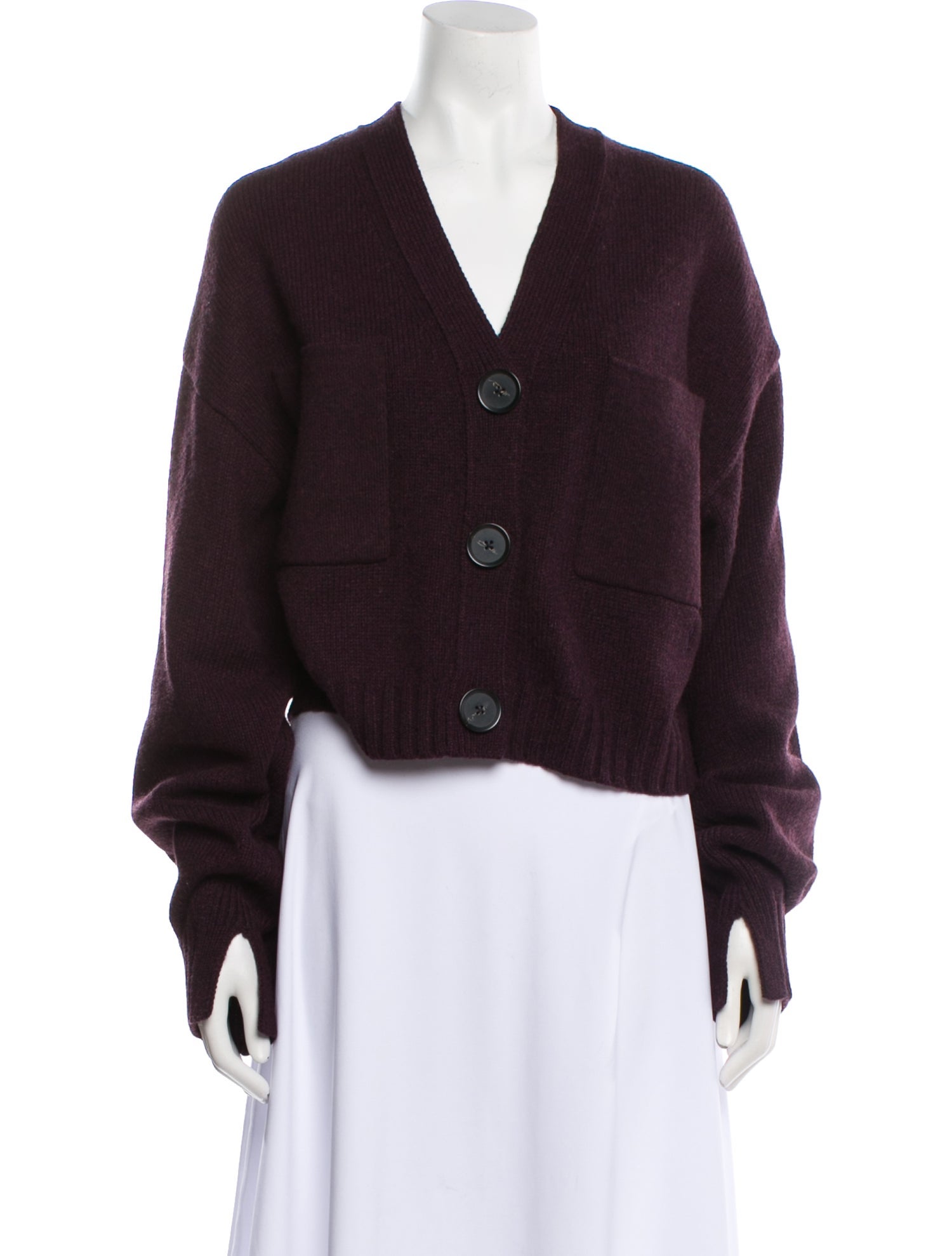 Proenza Schouler Cashmere V-Neck Sweater