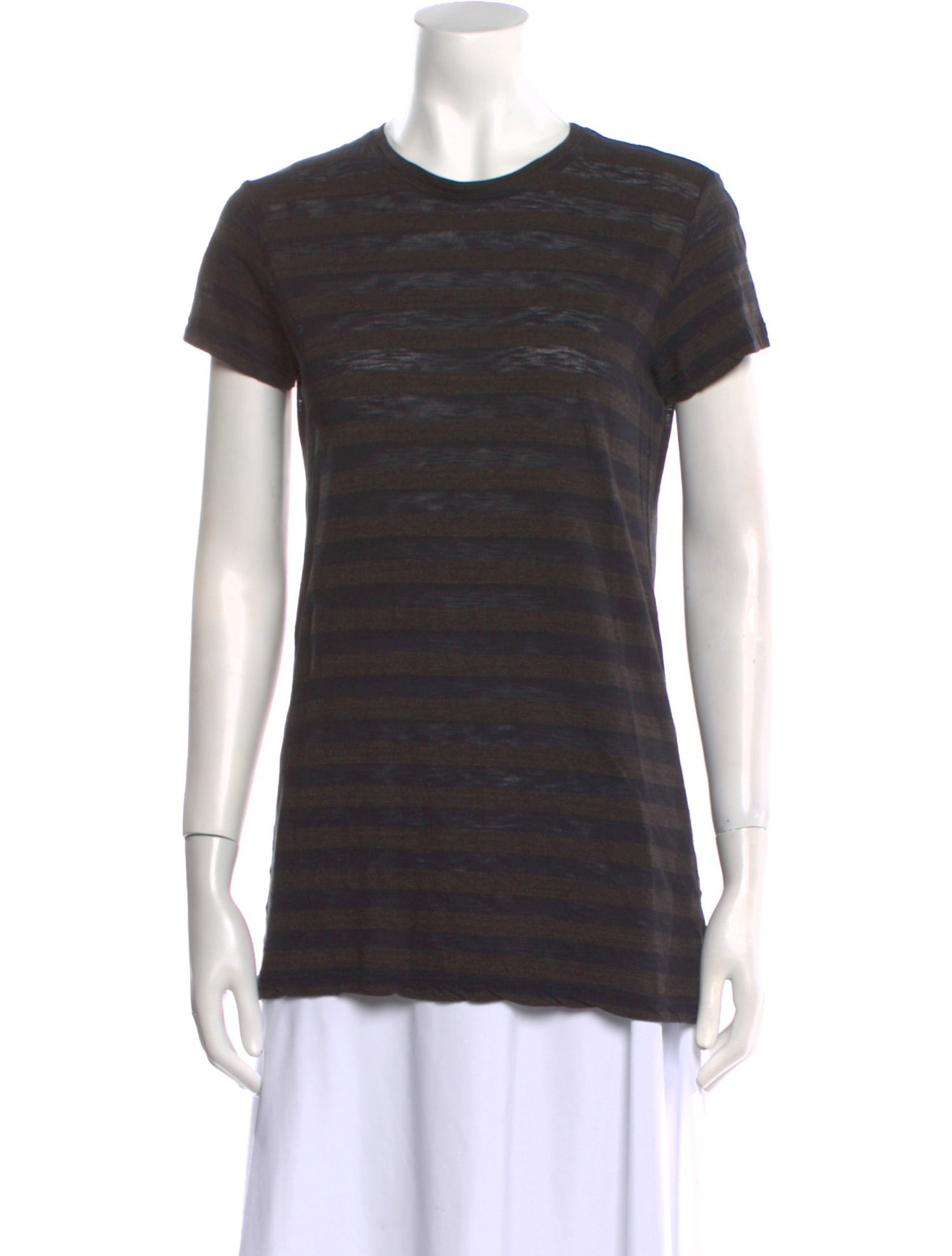 Proenza Schouler Striped Crew Neck T-Shirt