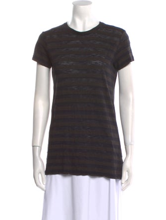 Proenza Schouler Striped Crew Neck T-Shirt