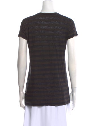 Proenza Schouler Striped Crew Neck T-Shirt