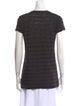 Proenza Schouler Striped Crew Neck T-Shirt