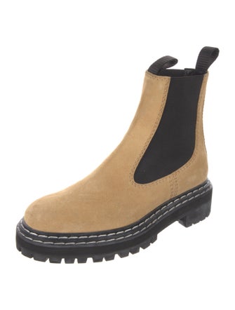 Proenza Schouler Suede Chelsea Boots
