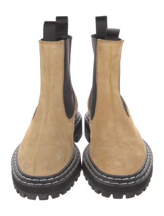 Proenza Schouler Suede Chelsea Boots