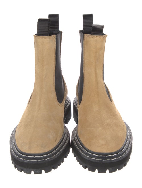 Proenza Schouler Suede Chelsea Boots