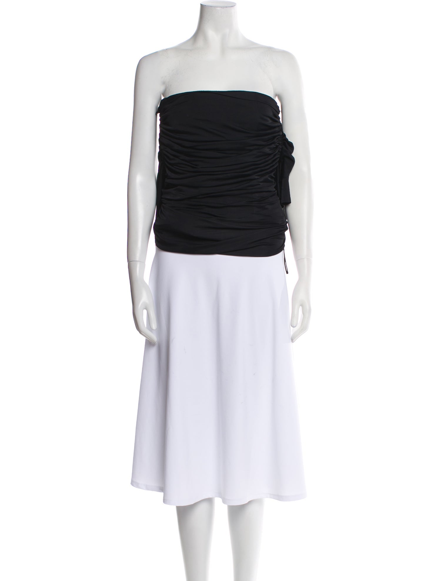 Proenza Schouler Strapless Crop Top