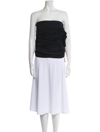 Proenza Schouler Strapless Crop Top