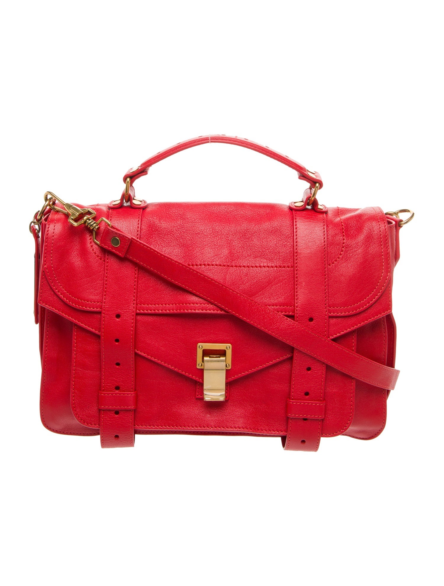 Proenza Schouler Leather Top Handle Bag