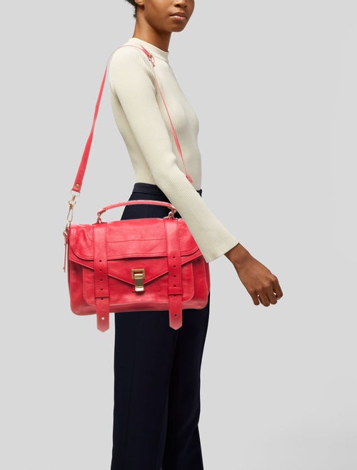 Proenza Schouler Leather Top Handle Bag