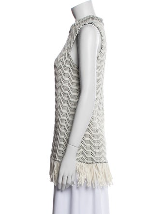 Proenza Schouler Striped Crew Neck Sweater