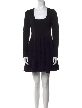 Proenza Schouler Square Neckline Mini Dress