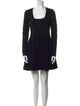 Proenza Schouler Square Neckline Mini Dress