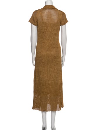 Proenza Schouler Printed Long Dress