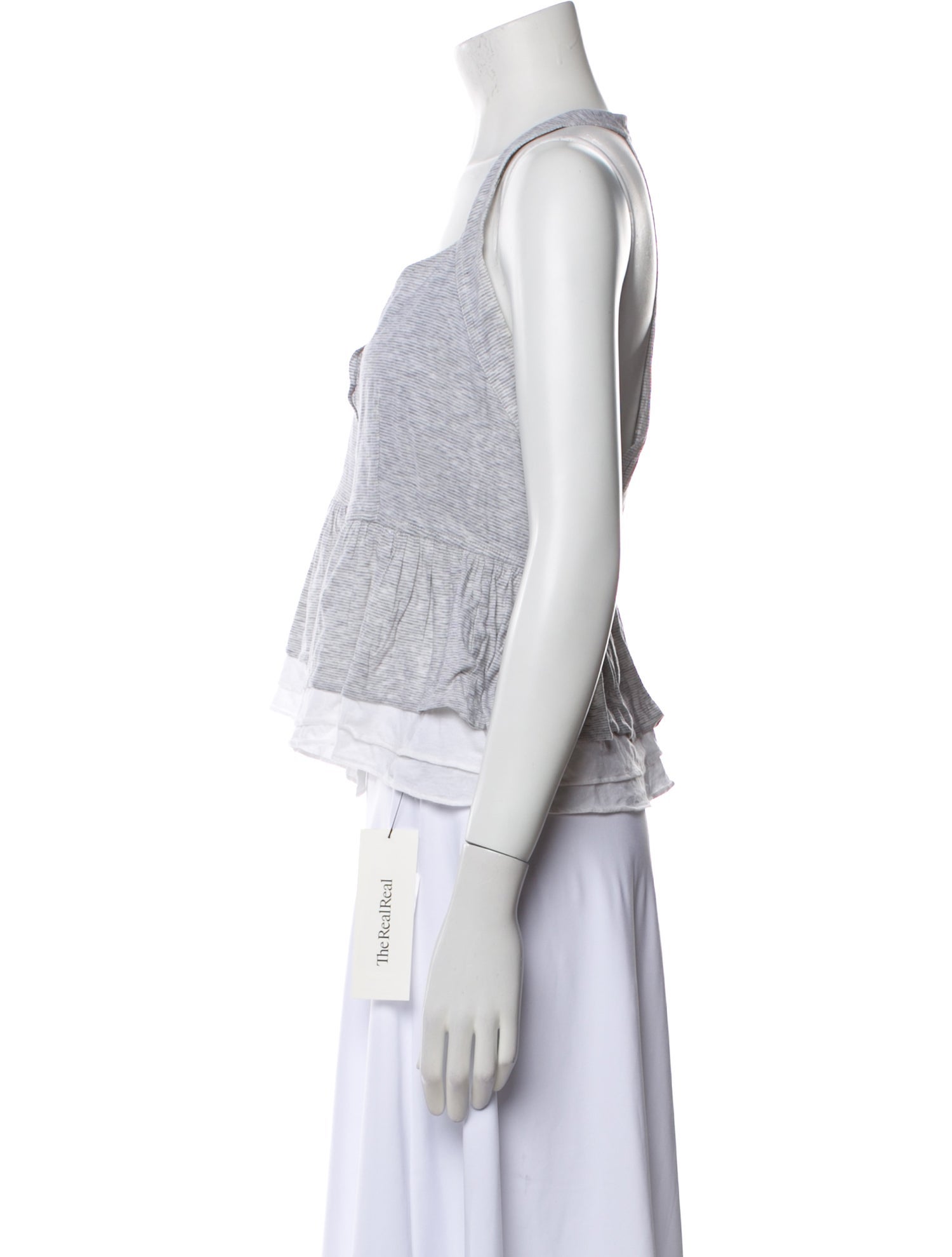 Proenza Schouler Halterneck Sleeveless Crop Top