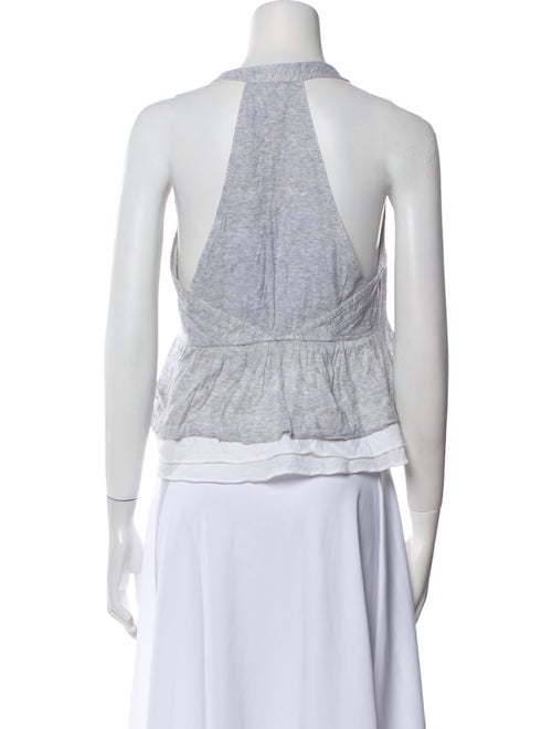 Proenza Schouler Halterneck Sleeveless Crop Top