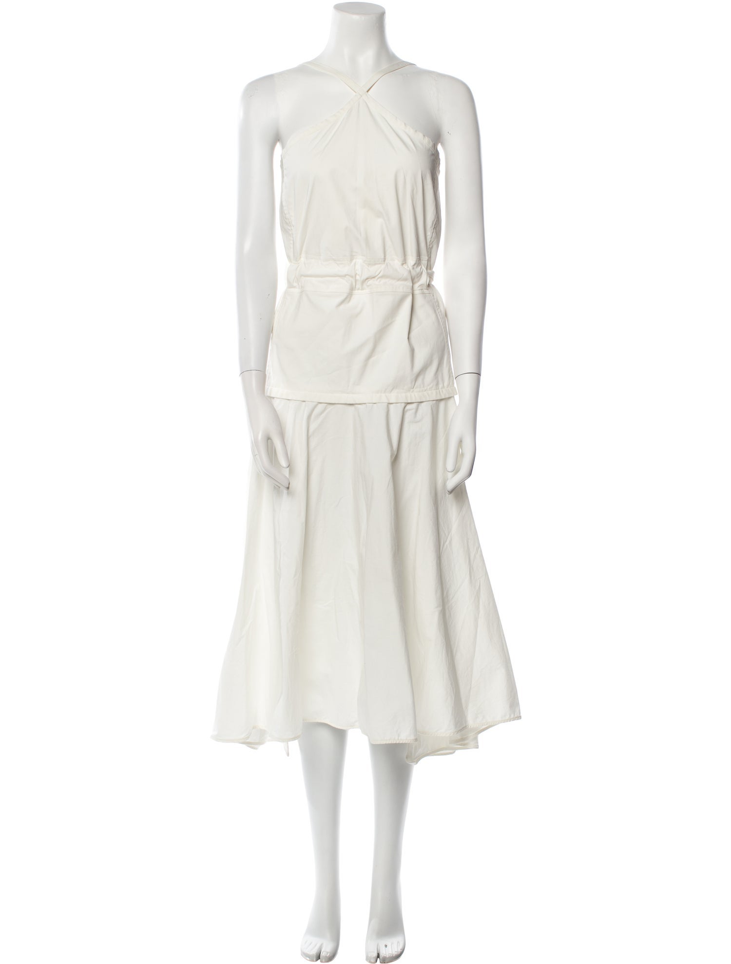 Proenza Schouler Halterneck Midi Length Dress