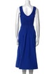 Proenza Schouler Scoop Neck Midi Length Dress