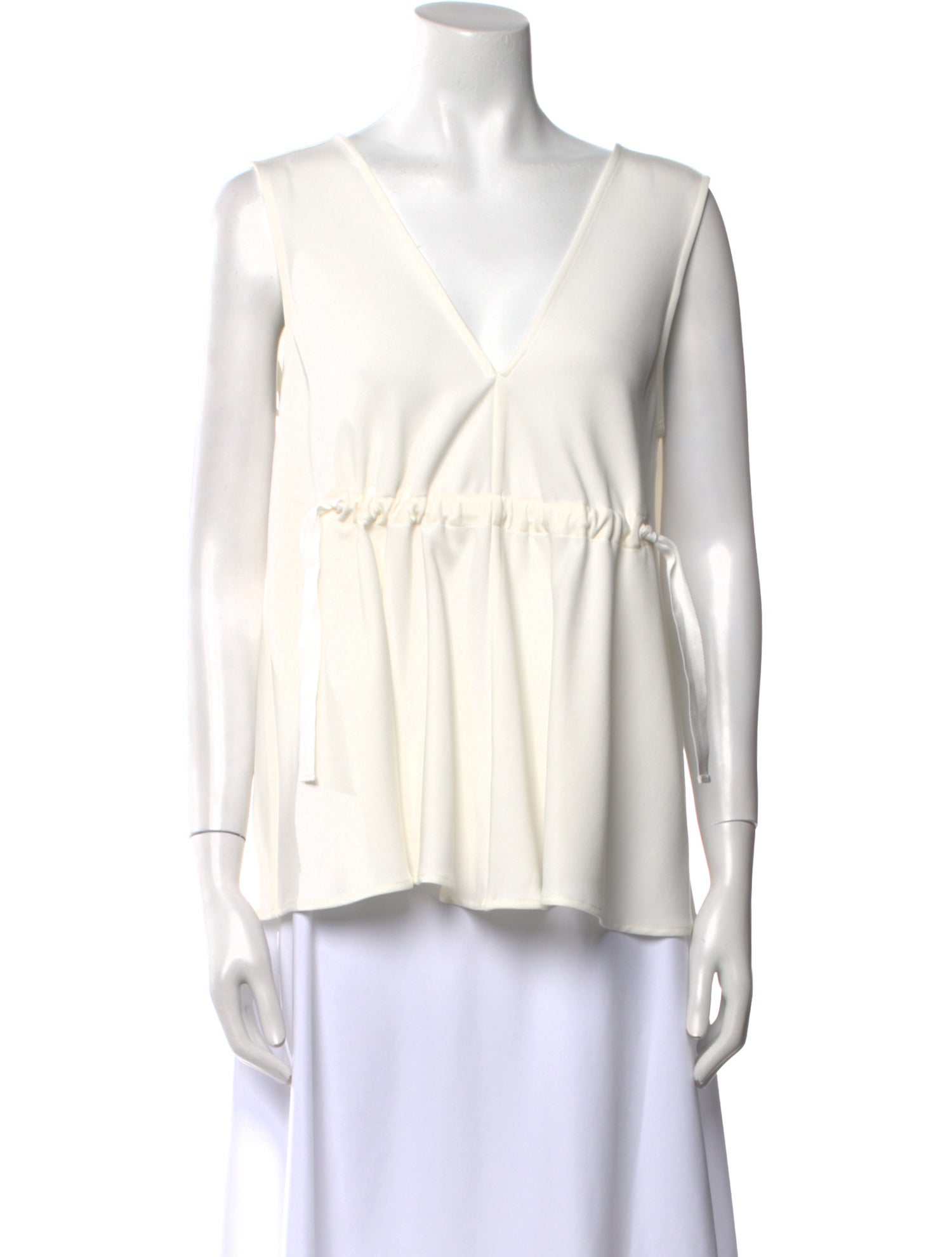 Proenza Schouler V-Neck Sleeveless Blouse