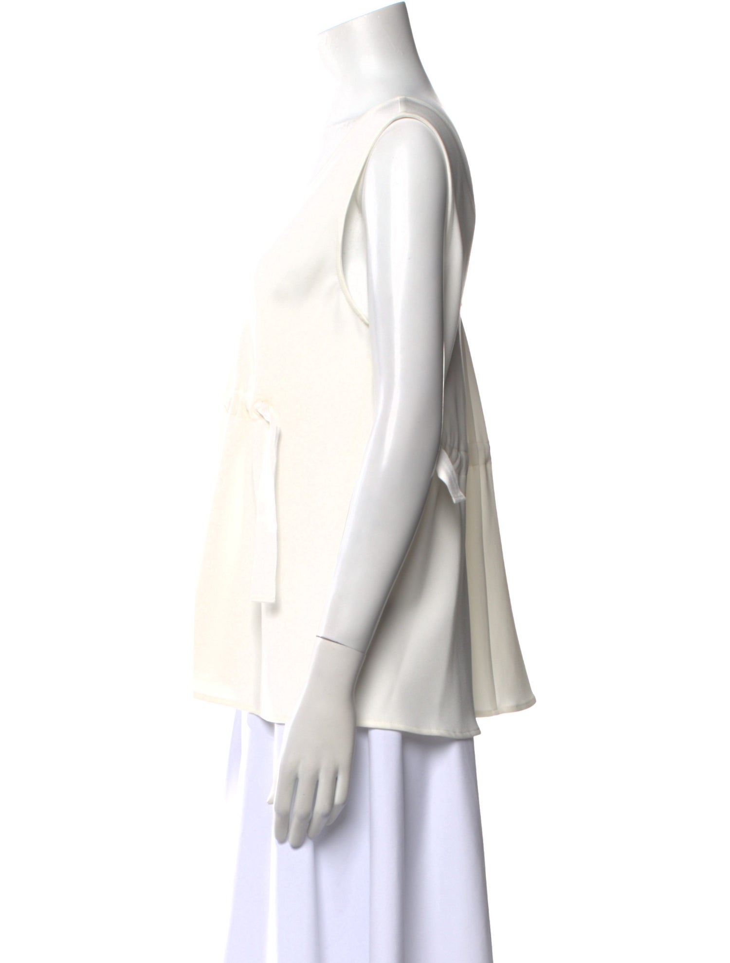 Proenza Schouler V-Neck Sleeveless Blouse