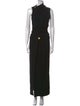 Proenza Schouler Mock Neck Long Dress