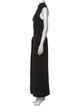 Proenza Schouler Mock Neck Long Dress