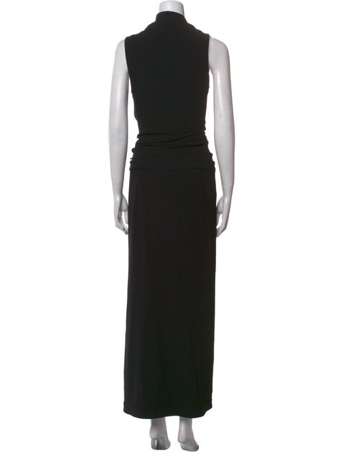 Proenza Schouler Mock Neck Long Dress
