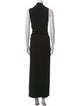 Proenza Schouler Mock Neck Long Dress