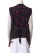 Proenza Schouler Printed Crew Neck Top