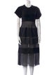 Proenza Schouler Crew Neck Midi Length Dress