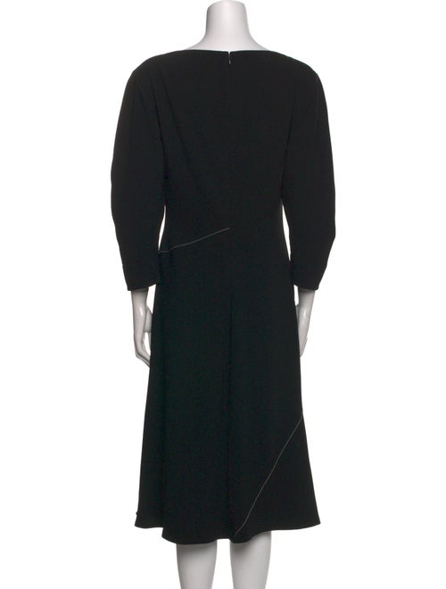 Proenza Schouler Bateau Neckline Midi Length Dress