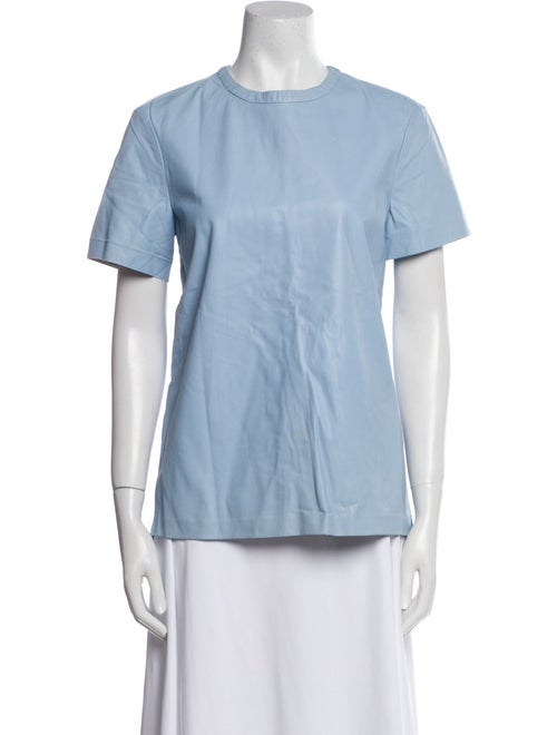 Proenza Schouler Lambskin Crew Neck T-Shirt