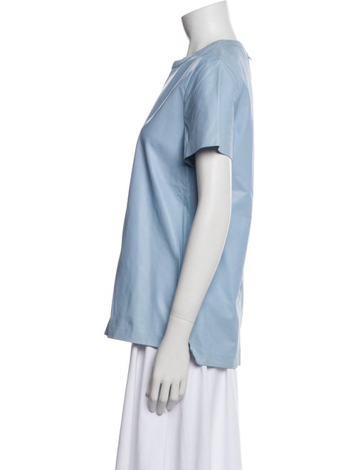 Proenza Schouler Lambskin Crew Neck T-Shirt