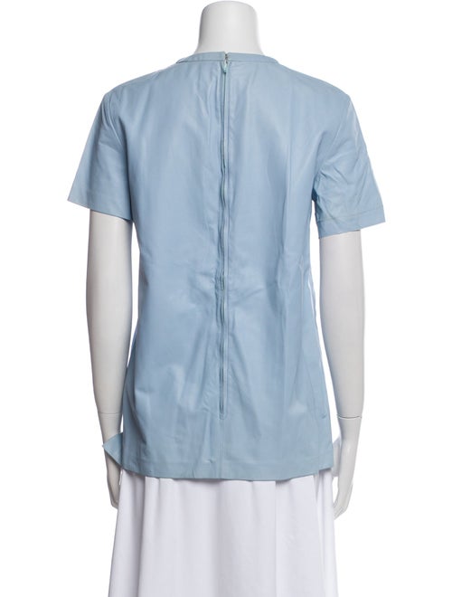 Proenza Schouler Lambskin Crew Neck T-Shirt