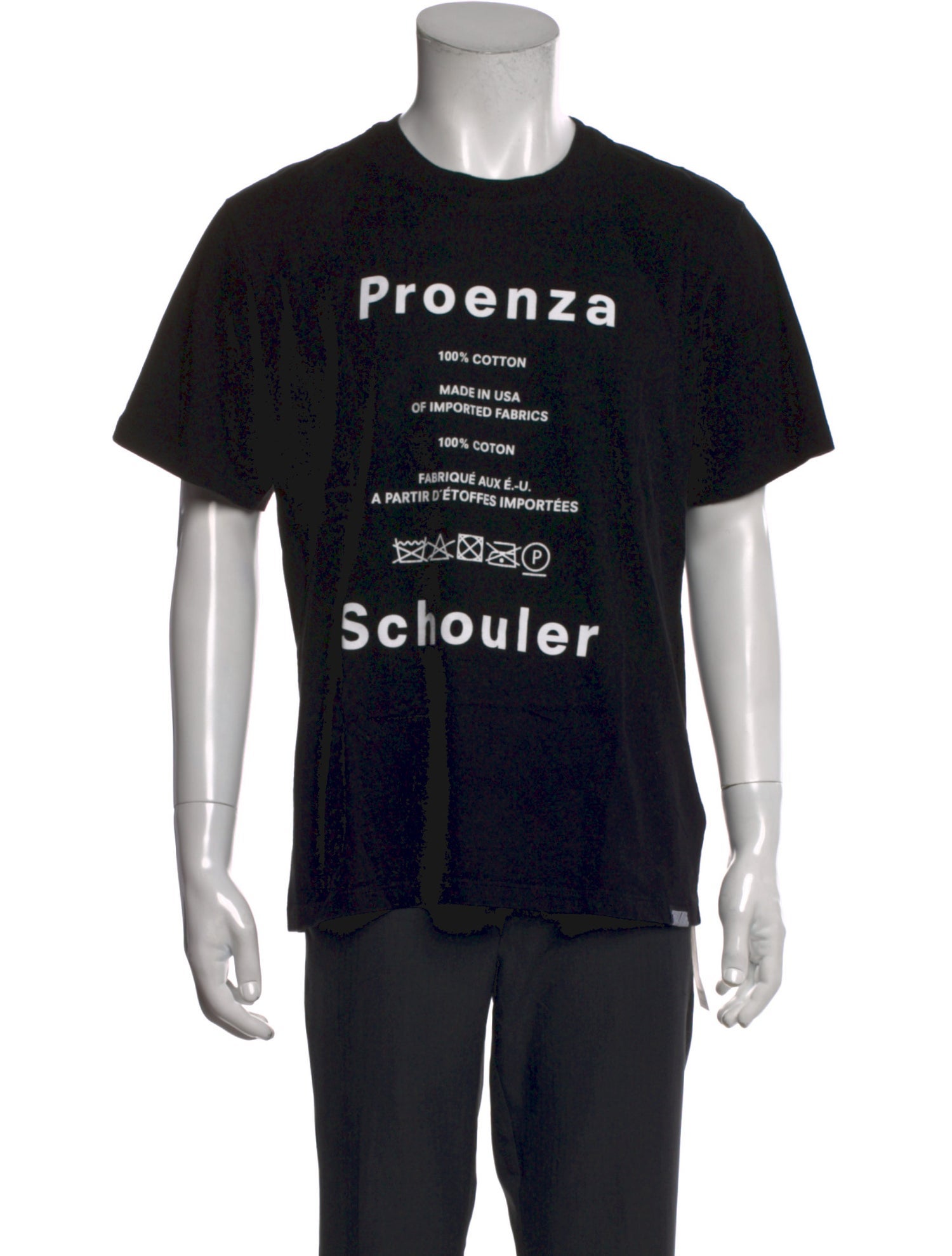 Proenza Schouler Graphic Print Short Sleeve Shirt