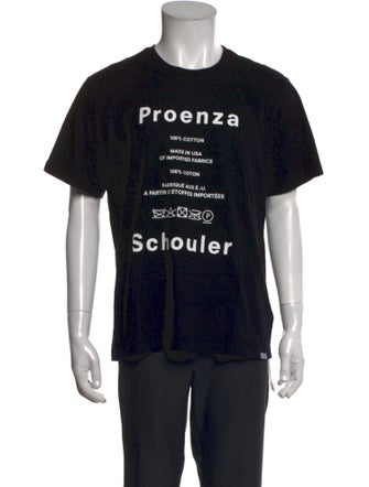 Proenza Schouler Graphic Print Short Sleeve Shirt