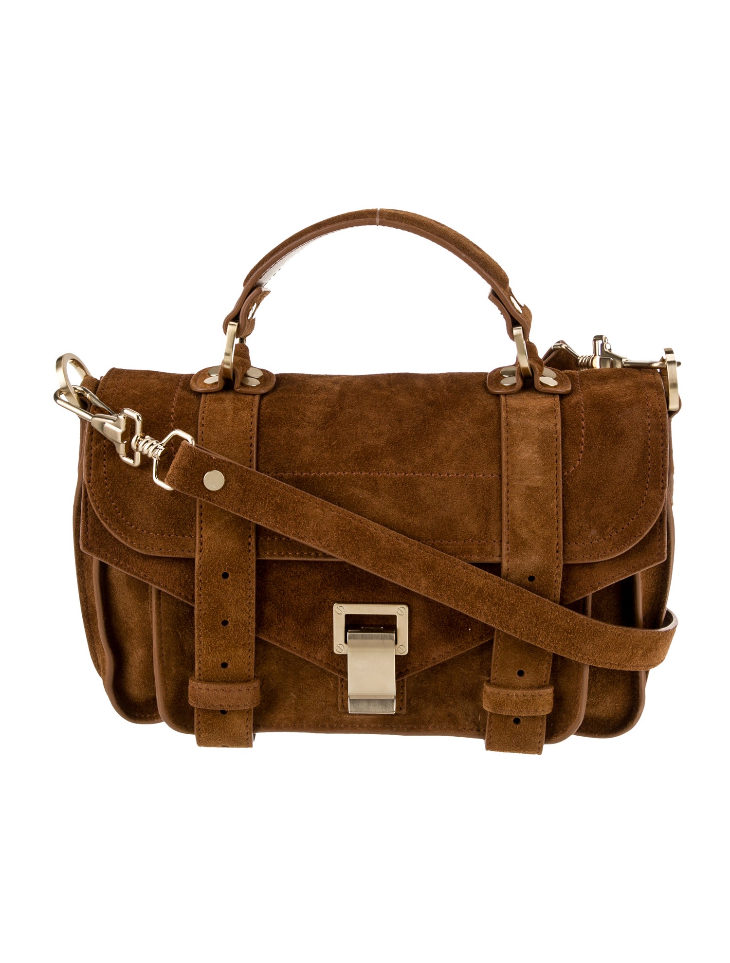Proenza Schouler Suede Top Handle Bag