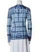Proenza Schouler Tie-Dye Print Bateau Neckline T-Shirt