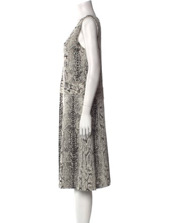 Proenza Schouler Floral Print Mini Dress