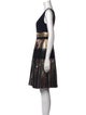Proenza Schouler Striped Knee-Length Dress