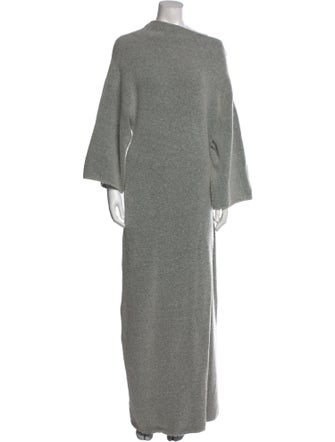 Proenza Schouler Mock Neck Long Dress
