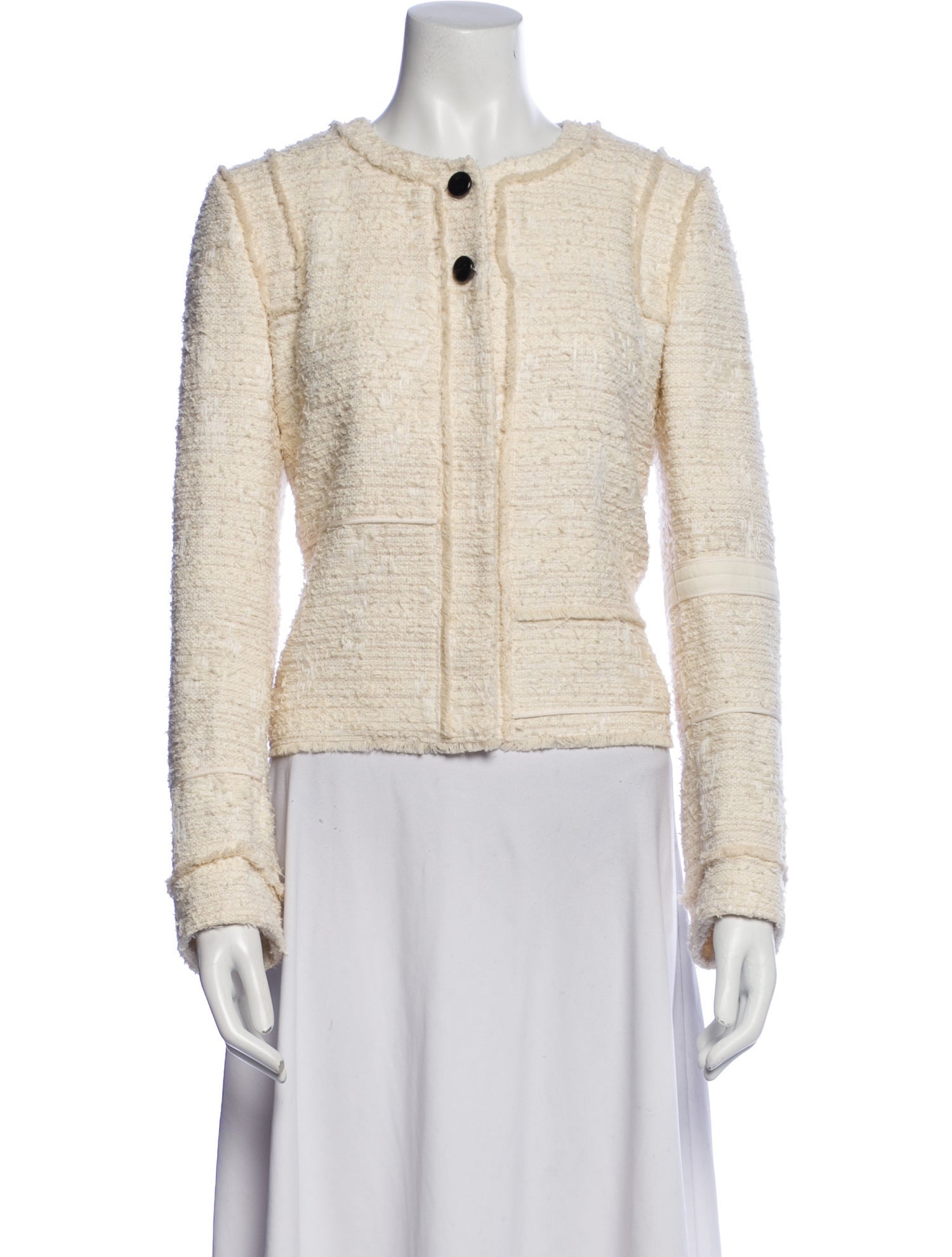 Proenza Schouler Tweed Pattern Evening Jacket