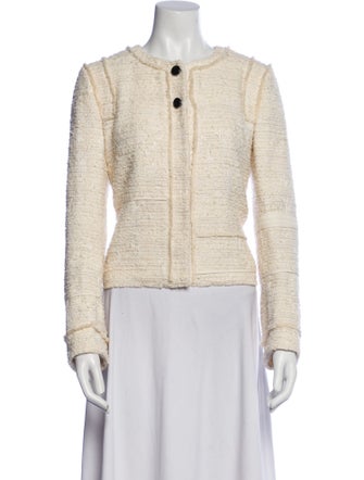 Proenza Schouler Tweed Pattern Evening Jacket