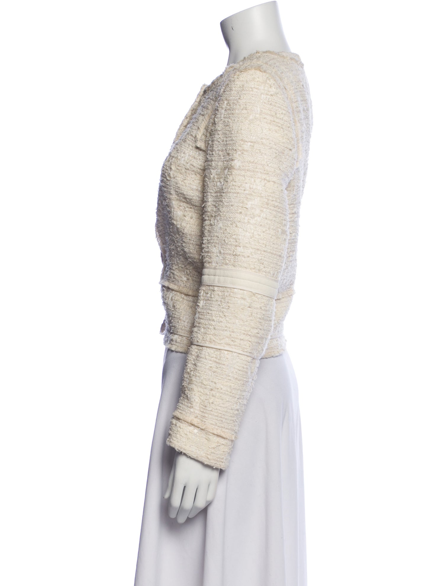 Proenza Schouler Tweed Pattern Evening Jacket