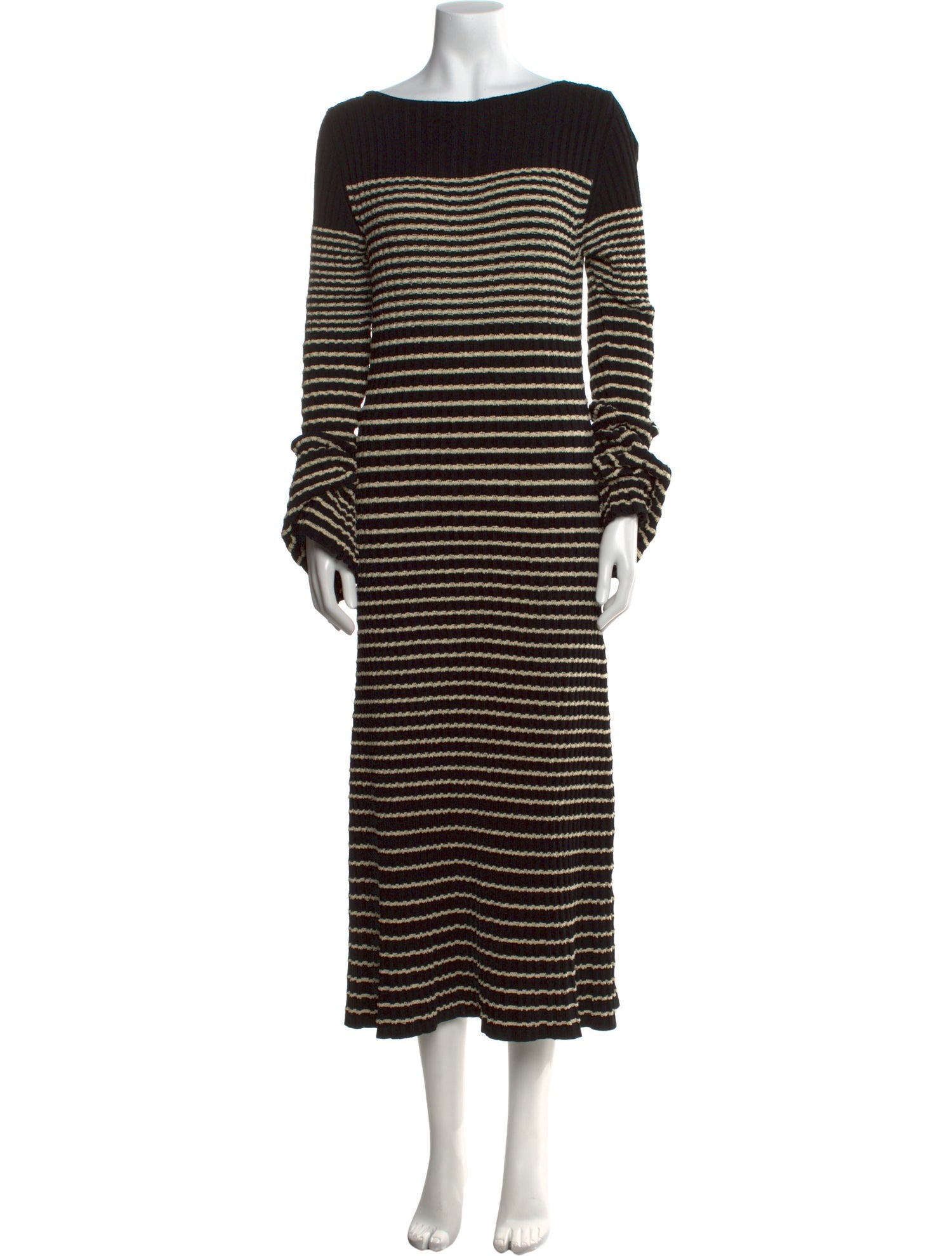 Proenza Schouler Striped Long Dress