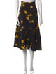 Proenza Schouler Printed Midi Length Skirt