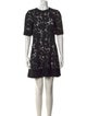 Proenza Schouler Floral Print Mini Dress